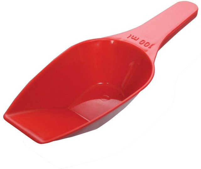 Schneider Messschaufel rot mit 0,1 l Volumen und 20 cm Länge - Bild 1