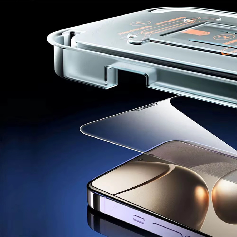 3er-Pack Gehärtetes Glas Displayschutzfolie mit Oleophobe Beschichtung für Xiaomi 17 Pro Max, 15T, 14T, 13 und 12T Pro, Transparent - Bild 2