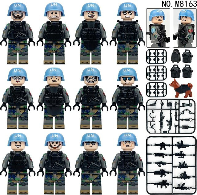 Russische Spezialpolizei Figur M8162, Baustein Spielzeug, ab 14 Jahren - Bild 1