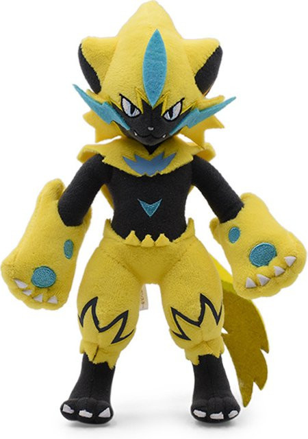 TAKARA TOMY Zeraora Plüschtier, Gelb, 25cm - Bild 1