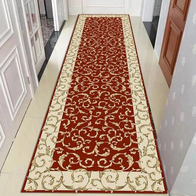 Super Six Teppich im Nordic Stil, rot, Flanell, B/T: 60 x 40 cm - Bild 1