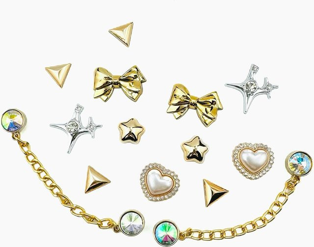 FHLDING Schuh-Charm-Set, Diamant, Verspielt - Bild 1