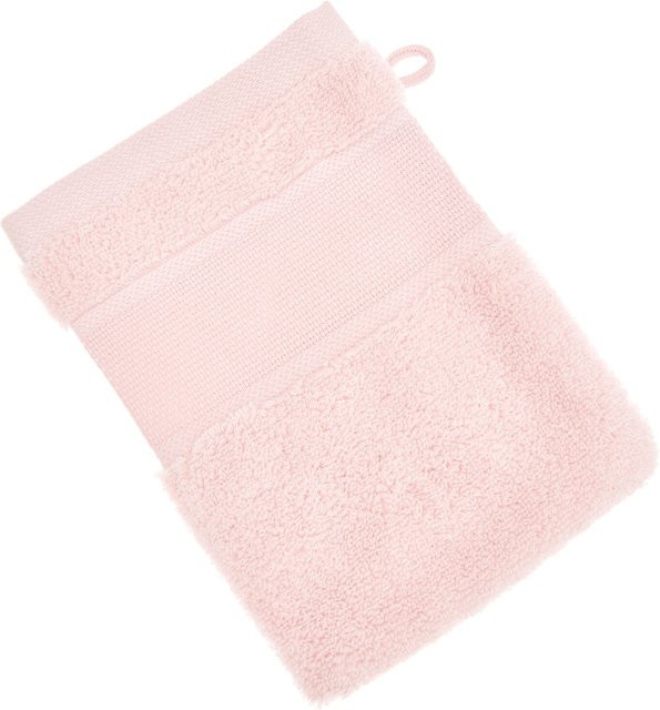 Rico Design Waschhandschuh aus Bio-Baumwolle in Pink, GOTS-zertifiziert und flauschig - Bild 1