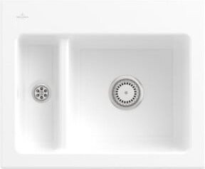 Villeroy & Boch Spüle Subway in Weiß mit CeramicPlus Beschichtung, Breite: 60 cm - Bild 1