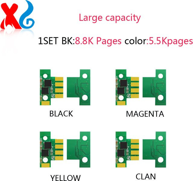 Xerox Reset-Chip für Tonerkartuschen der Serien C310, C315, C310DNI und C310DNIM - Bild 1