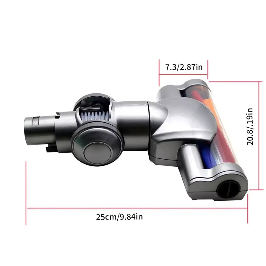 Dyson Turbobürste Motorkopfteil für Akku-Elektrobürsten in Grau - Bild 2