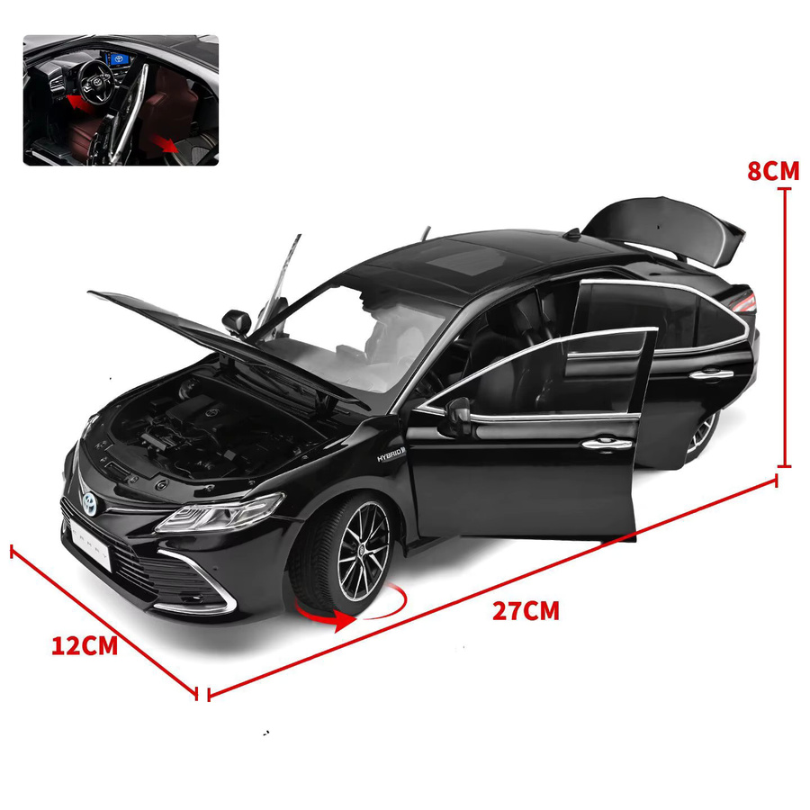 WELLY Toyota Camry 2023 Coupé, Automodell, 1:18, Metall - Bild 6
