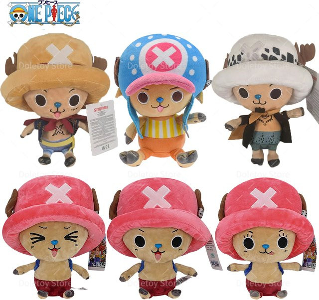 ONE PIECE Plüschfigur Luffy Chopper, Anime-Puppe, 30cm - Bild 1