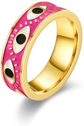 YIRAN Jewelry Knöchelring, Emaille, rosa, Damen - Bild 1