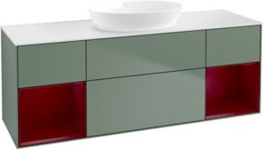 V&B Waschtischunterschrank Finion in Lackoptik, Breite: 160 cm, Tiefe: 50,1 cm, Höhe: 50,1 cm - Bild 1