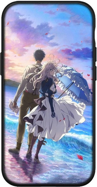 Handyhülle Violet Evergarden von TAKARA TOMY für iPhone, Samsung Galaxy, Xiaomi Redmi und OPPO in Schwarz und Mehrfarbig - Bild 1