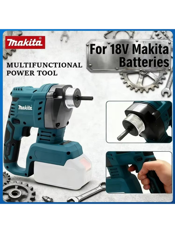 Makita Akku-Betonvibrator für 20V-Batterien in Petrol - Bild 5