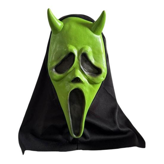 Amusedly Teufelsgesicht Maske Horror Geist Scream Vollgesichtsmaske für Erwachsene - Bild 2