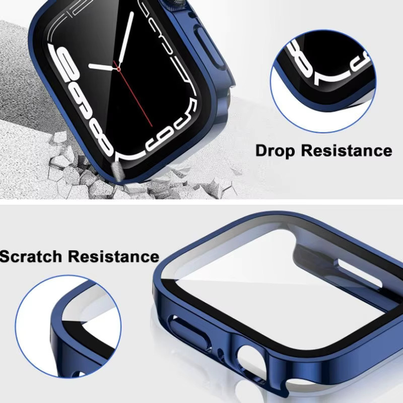 Apple Schutzhülle mit Displayschutzfolie, Apple Watch, Unisex - Bild 1