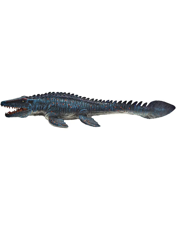 XIALIBAOMOWAN Mosasaurus Modell, Dinosaurier Action Figur, Grau, PVC - Bild 4