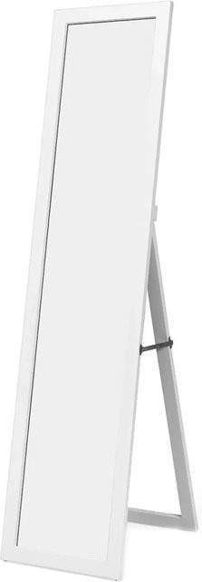 Costway 2 in 1 Ganzkörperspiegel Ankleidespiegel in Weiß, B/H: 37 x 155 cm - Bild 1