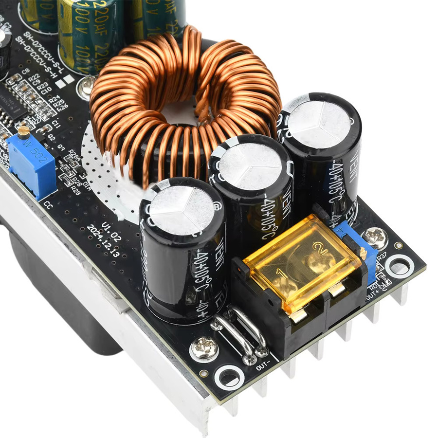 diymore DC-DC Boost Converter 1200W 20A Boost Power Modul mit einstellbarer Konstantspannung und Konstantstrom - Bild 5
