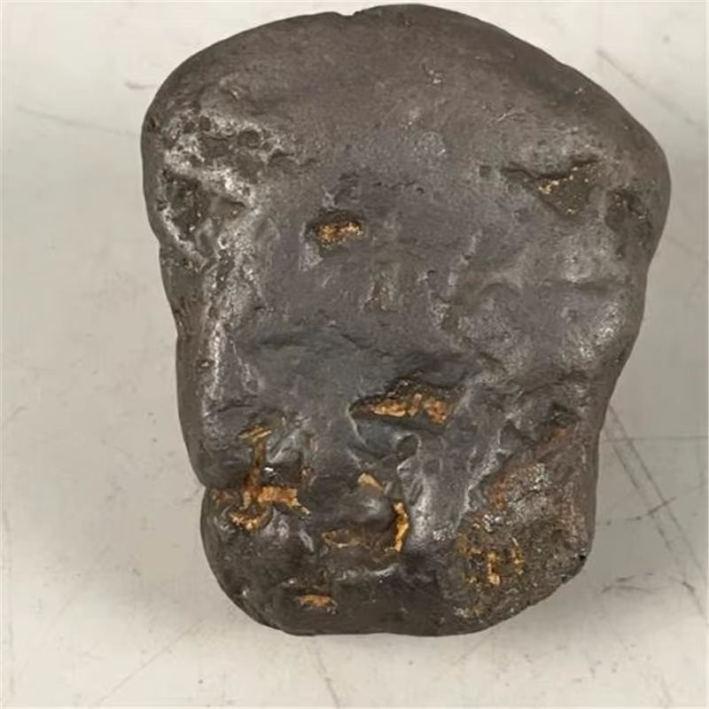 WEI HONG Eisen-Silizid-Meteorit als natürliche Mineralien-Probensammlung in Braun, 60–1000 g - Bild 5