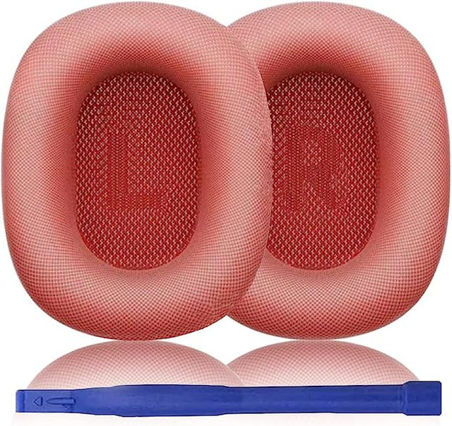 Apple Ersatz-Ohrpolster für AirPods Max in Pink aus Mesh-Gewebe und Memory-Schaum - Bild 1