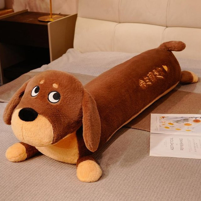 Yiran toy Dackel Plüschtier, Welpe, 100cm, Braun - Bild 1