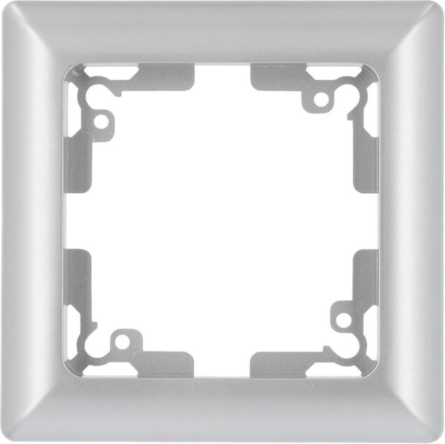 UniTec Abdeckrahmen Genua in Silber - Bild 1