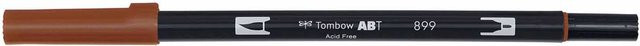 Tombow ABT Dual Brush Pen in Redwood 899 mit Brush-Spitze - Bild 1
