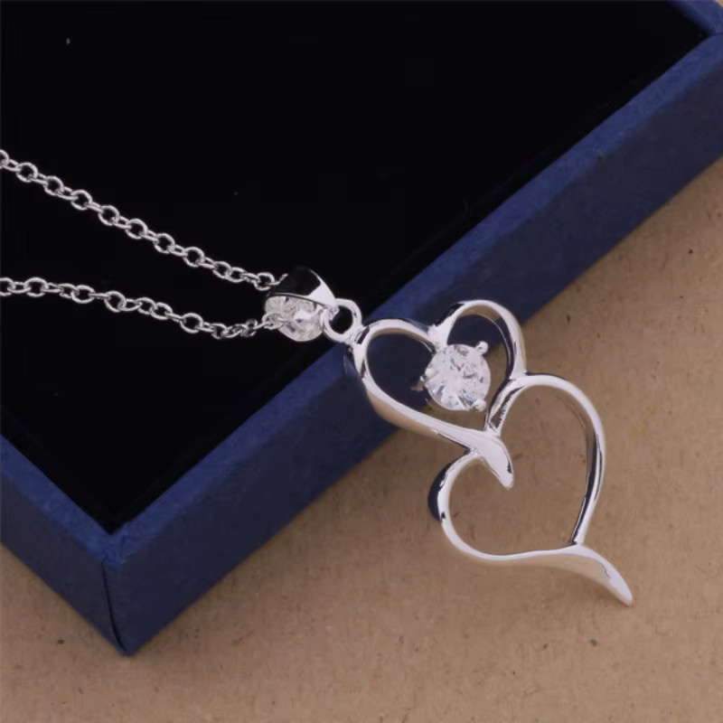 SAY Halskettenanhänger 925 Silber, Zirkonia, Damen - Bild 6