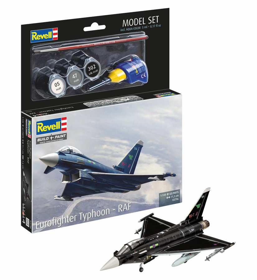 Revell Eurofighter Typhoon Model Set, 1:144, ab 12 Jahre - Bild 3