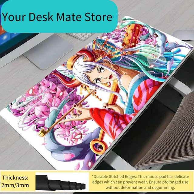 One Piece Yamato XXL Gaming Mauspad in Multicolour für Gamer und Notebook-Nutzer - Bild 1