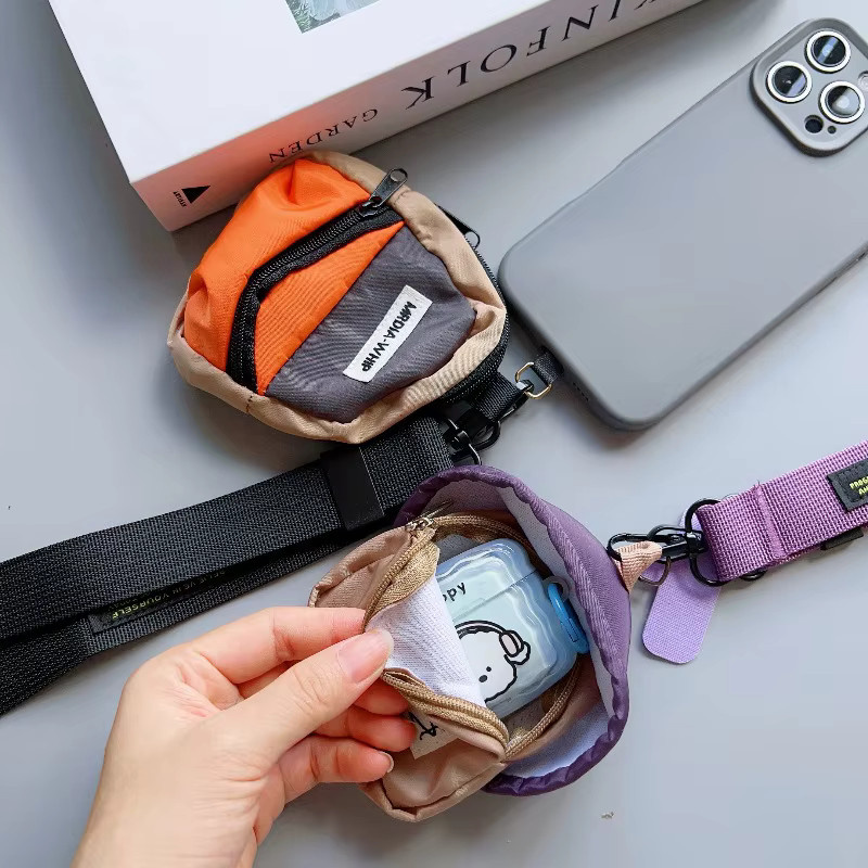 NMEGOU Handy-Lanyard in Weiß, verstellbarer Schultergurt mit Kartenhalter und Münzbörse als universelle Umhängetasche zur Sicherung deines Smartphones - Bild 2