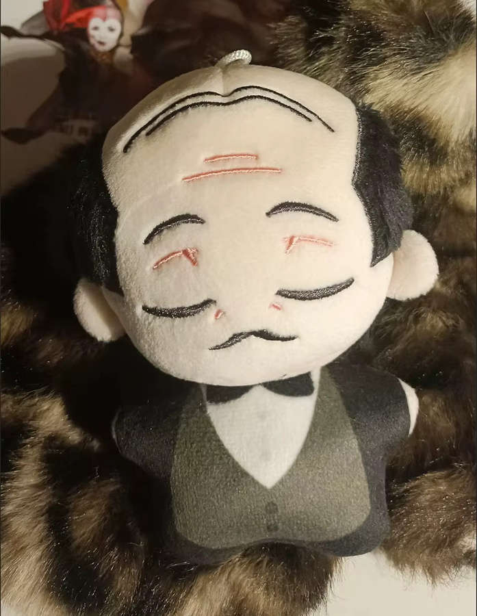 Bruce Butler Alfred Pennyworth Plüschfigur, Rucksackanhänger, 10cm - Bild 2