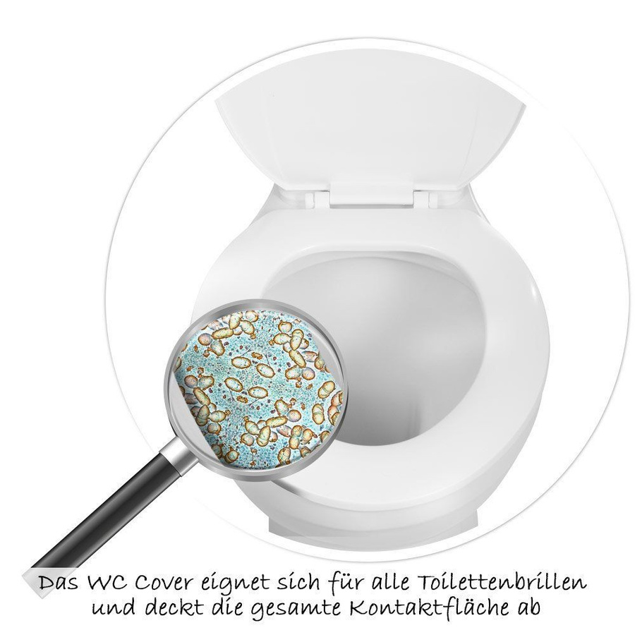 Reer WC-Cover Einweg-Toilettenauflage 3er Pack Blau - Bild 2