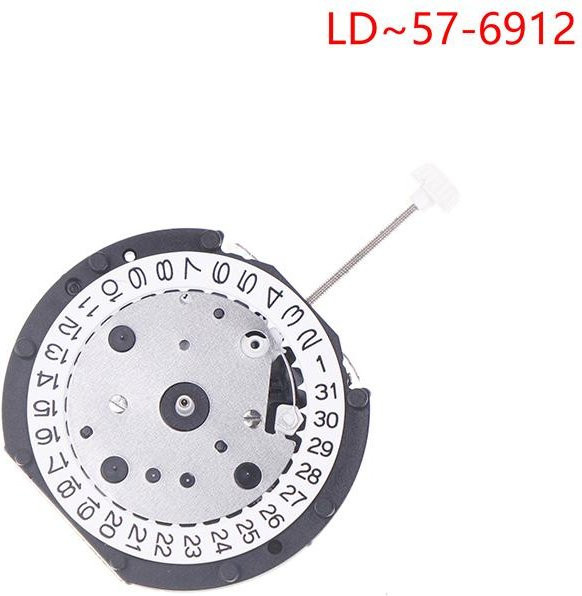 Uhrwerk Zubehör Ld53 Ld57-369/6912 6912 Kleines Sekundenwerk, weiß - Bild 1