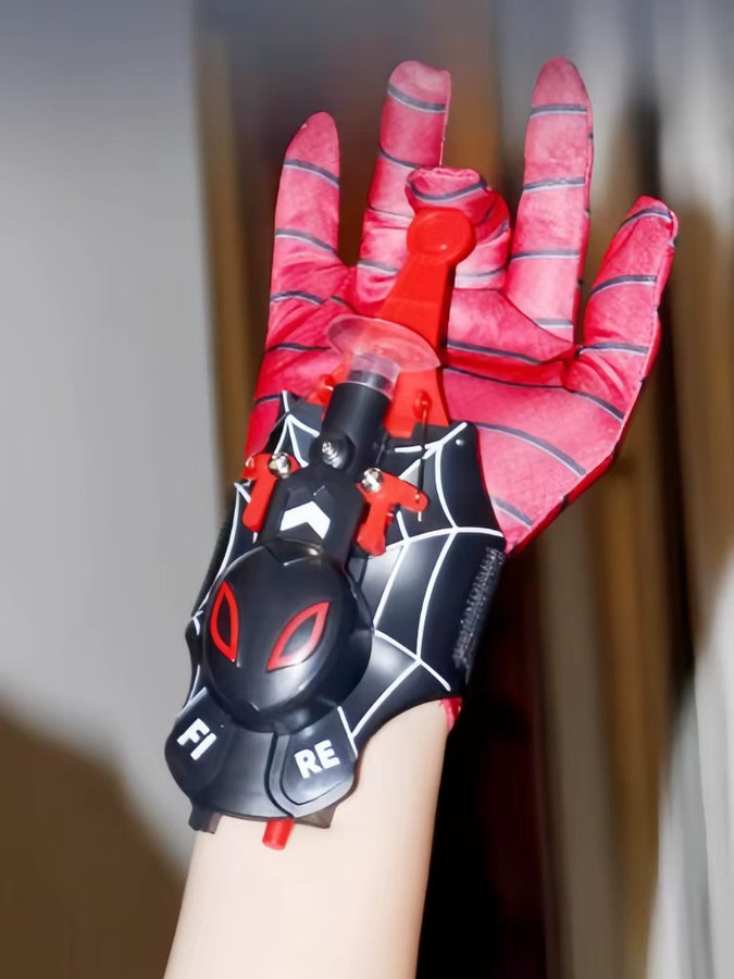 Bandai Spiderman Spinne Seide Emitter Katapult Saugnapf, Elektrische Automatische Draht Wicklung, Cosplay Spielzeug - Bild 4