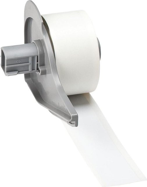 Brady M7C-1000-595-WT Vinylband Weiß glänzend permanent endlos Breite: 25,40 mm, Länge: 15,24 m - Bild 1