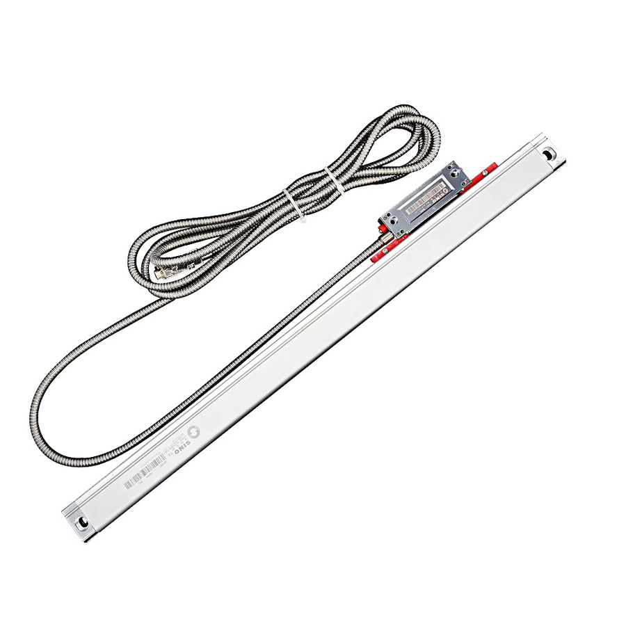 SINO KA300 Hochpräzises optisches Lineal als lineare Waage mit 1 µm Auflösung, 5 V TTL, Farbe: Silber, Messbereich: 470 mm bis 1020 mm - Bild 3