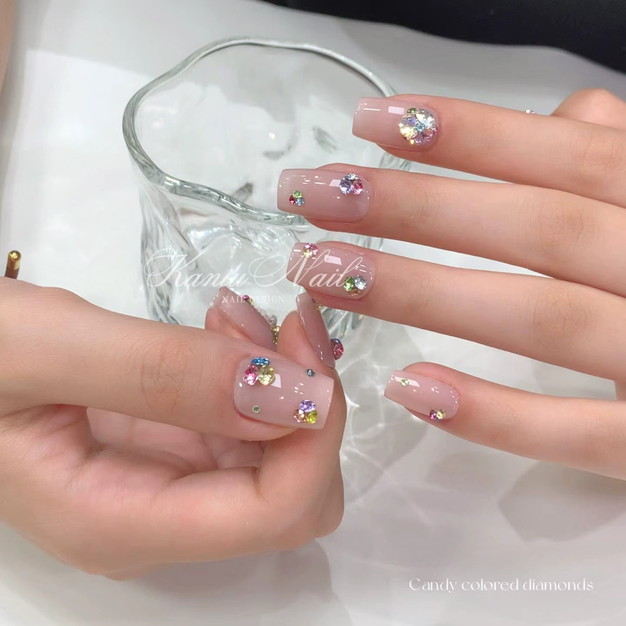 Kaniu Strasssteine für Nagelkunst, bunte Edelsteine, 12-Gitter - Bild 3