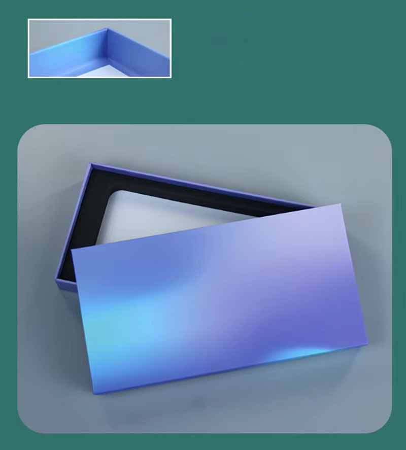 10 Stück Handy-Hülle Verpackungsboxen aus Papier mit Deckel in Blau von ouyesyyds - Bild 2