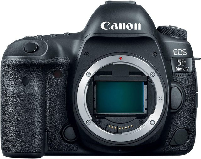 Canon EOS 5D Mark IV Vollformat Digitale Spiegelreflexkamera in Schwarz - Bild 1