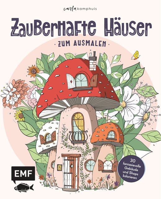 EMF Zauberhafte Häuser zum Ausmalen deutsch - Bild 1