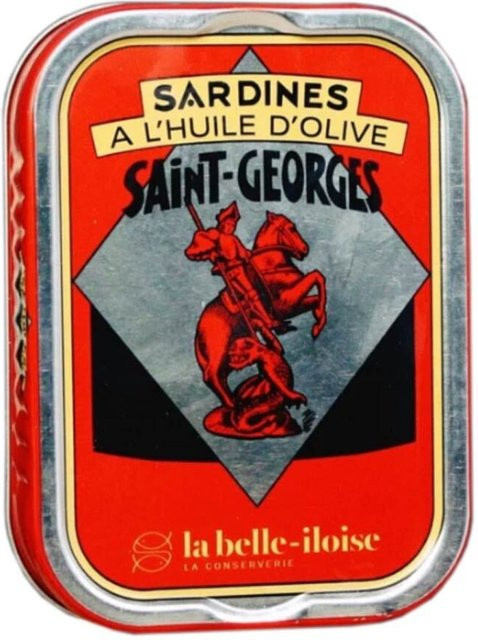 la belle-iloise Sardinen Saint-Georges in Olivenöl 115 g - Bild 1