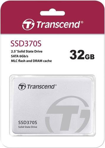 Transcend SSD370S Interne SATA SSD 32 GB 2.5 Zoll Silber TS32GSSD370S - Bild 1