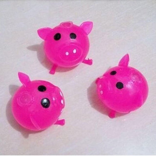 Binchi Schweinekopf Wasserkugel Spielzeug, rosa - Bild 1