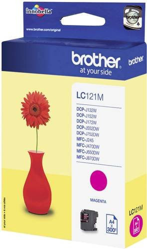Brother Tintenpatrone LC-121M Original Magenta - Bild 1
