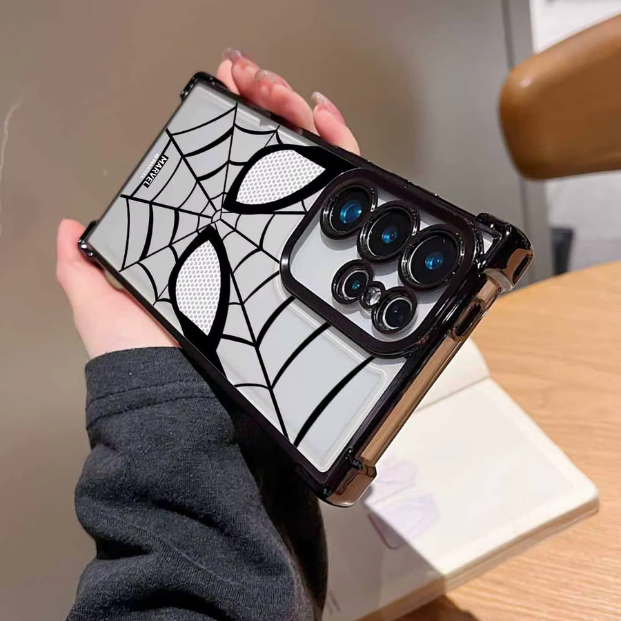 S-pider-ManS Niedrige Handyhülle für Samsung Galaxy A-Serie (A57, A56, A55, A54, A53, A52, A51, A37, A36, A35, A34, A33, A31, A26, A25, A27, A07, A06) - Bild 2