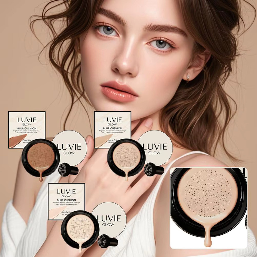 LUVIE GLOW Cushion Foundation BB/CC Cream, Unisex - Bild 3