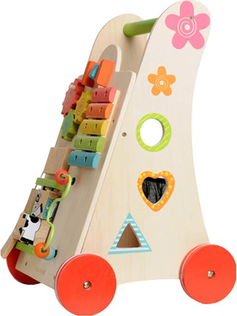 Everearth Lauflernwagen 2-in-1, Holz, ab 1 Jahr - Bild 1
