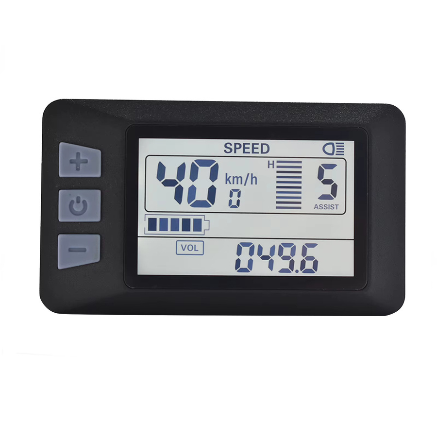 Haytrix S866 Fatbike V20 E-Bike LCD-Display Tachometer in Schwarz - Bild 7