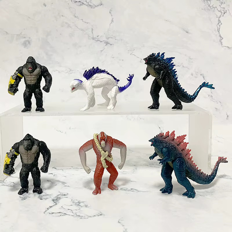 Bandai Godzilla VS King Kong 2 New Empire Monsters, Action Figure, 6-teiliges Set - Bild 2