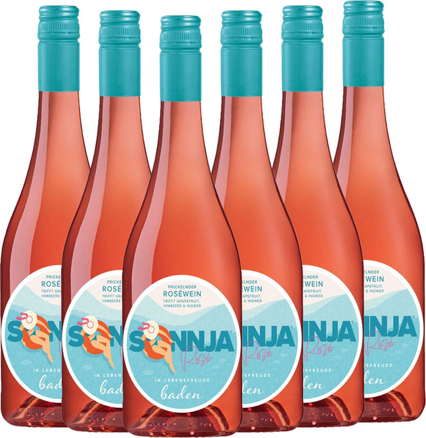 SONNJA Aromatisierter Wein Grapefruit Himbeere Ingwer 0,75 l - Bild 1